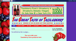 Desktop Screenshot of enjoythetasteoftassleberryfarms.blogspot.com