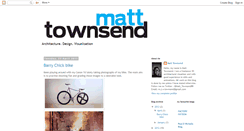 Desktop Screenshot of matttownsendblog.blogspot.com