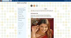 Desktop Screenshot of aishwaryaraipicturegallery.blogspot.com