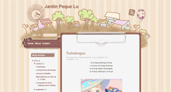 Desktop Screenshot of jardininfantilpequelu.blogspot.com