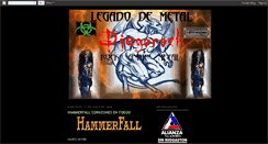 Desktop Screenshot of legadodemetal.blogspot.com