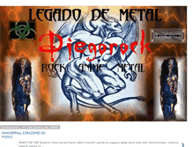 Tablet Screenshot of legadodemetal.blogspot.com