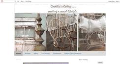 Desktop Screenshot of antiquecottage.blogspot.com