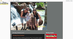 Desktop Screenshot of apaynefamily.blogspot.com