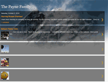 Tablet Screenshot of apaynefamily.blogspot.com