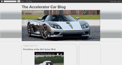 Desktop Screenshot of acceleratorcar.blogspot.com