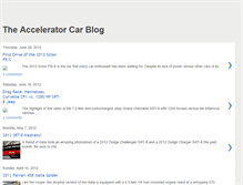 Tablet Screenshot of acceleratorcar.blogspot.com