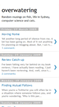 Mobile Screenshot of overwatering.blogspot.com