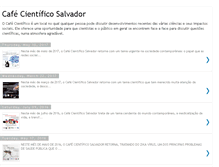 Tablet Screenshot of cafecientificossa.blogspot.com