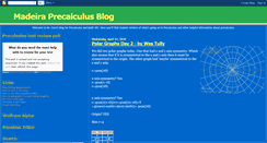 Desktop Screenshot of madeiraprecalculus.blogspot.com