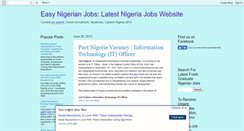 Desktop Screenshot of easynigerianjobs.blogspot.com