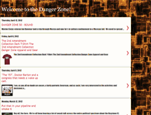 Tablet Screenshot of dangerzoneradio.blogspot.com