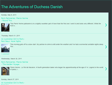 Tablet Screenshot of duchessdanish.blogspot.com