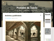 Tablet Screenshot of postalesdetoledo.blogspot.com