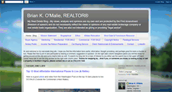 Desktop Screenshot of novarealtorbrian.blogspot.com