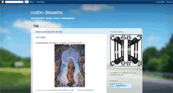 Desktop Screenshot of codondesastre.blogspot.com