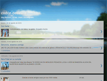 Tablet Screenshot of codondesastre.blogspot.com