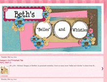 Tablet Screenshot of bethsbellesandwhistles.blogspot.com