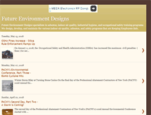 Tablet Screenshot of futureenv.blogspot.com