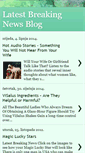 Mobile Screenshot of latestbreakingnewsblog4you.blogspot.com