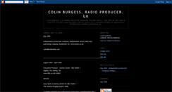 Desktop Screenshot of colinburgess.blogspot.com