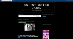 Desktop Screenshot of motorcarsathome.blogspot.com