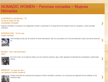 Tablet Screenshot of mujeres-nomadas.blogspot.com