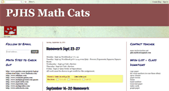 Desktop Screenshot of mathcats.blogspot.com