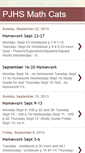 Mobile Screenshot of mathcats.blogspot.com