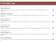 Tablet Screenshot of mathcats.blogspot.com