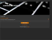 Tablet Screenshot of caminodemusica.blogspot.com