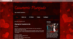 Desktop Screenshot of casamentoplanejado.blogspot.com