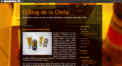 Desktop Screenshot of blogdelachela.blogspot.com