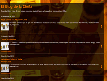 Tablet Screenshot of blogdelachela.blogspot.com