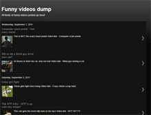 Tablet Screenshot of funnyvideosdump.blogspot.com
