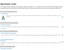 Tablet Screenshot of bornholmlinks.blogspot.com