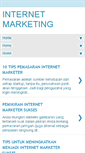 Mobile Screenshot of internetmarketing-success.blogspot.com