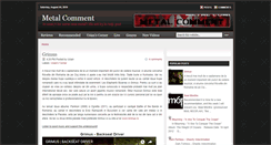 Desktop Screenshot of metal-comment.blogspot.com