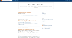 Desktop Screenshot of beimarzt.blogspot.com