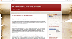 Desktop Screenshot of gulenbewegung.blogspot.com