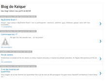 Tablet Screenshot of blogdekaique.blogspot.com