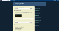 Desktop Screenshot of cprofiles2.blogspot.com