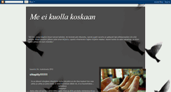Desktop Screenshot of meeikuollakoskaan.blogspot.com