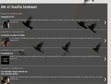 Tablet Screenshot of meeikuollakoskaan.blogspot.com