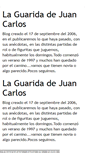 Mobile Screenshot of laguaridadejuancarlos.blogspot.com