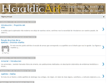 Tablet Screenshot of heraldicarts.blogspot.com
