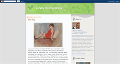 Desktop Screenshot of lorainewellman.blogspot.com