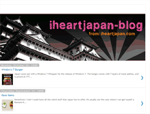 Tablet Screenshot of iheartjapan-blog.blogspot.com