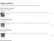 Tablet Screenshot of hegesquilteliv.blogspot.com