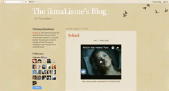 Desktop Screenshot of ikmalisme.blogspot.com